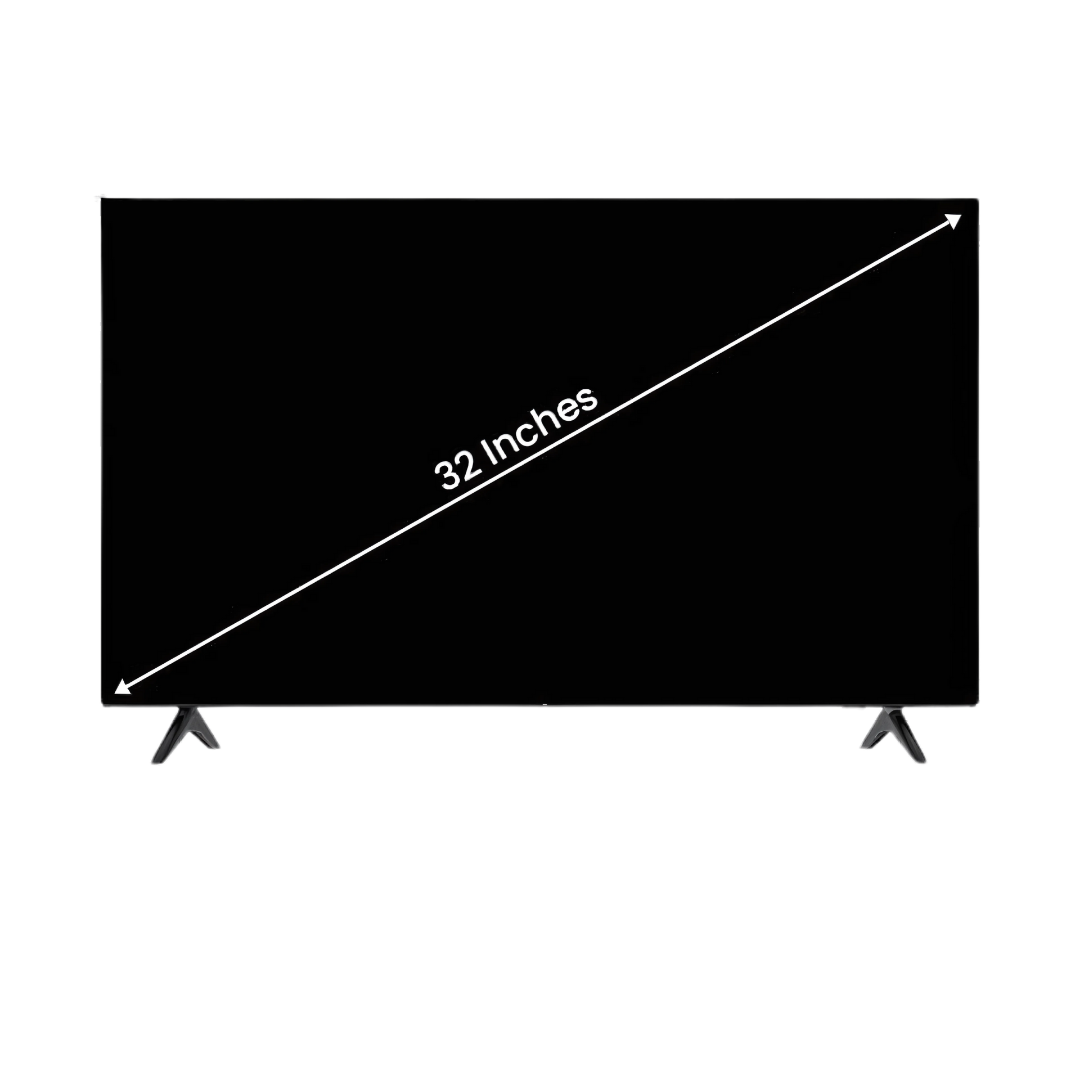 Smart TV 32" LED Android 13 Sans cadre avec support