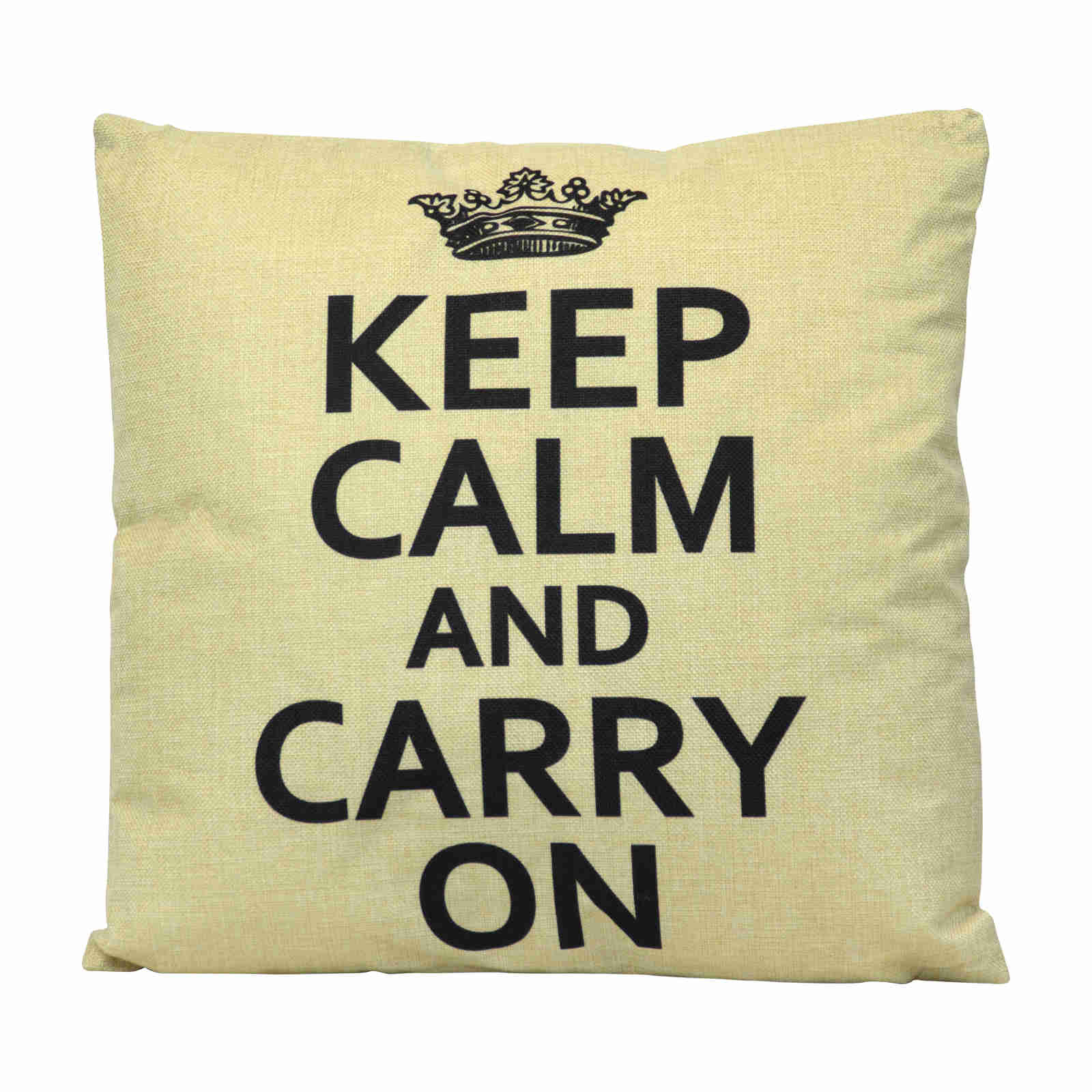 Coussin Carry On Garni En Coton 45x45 Avec Fermeture Éclair