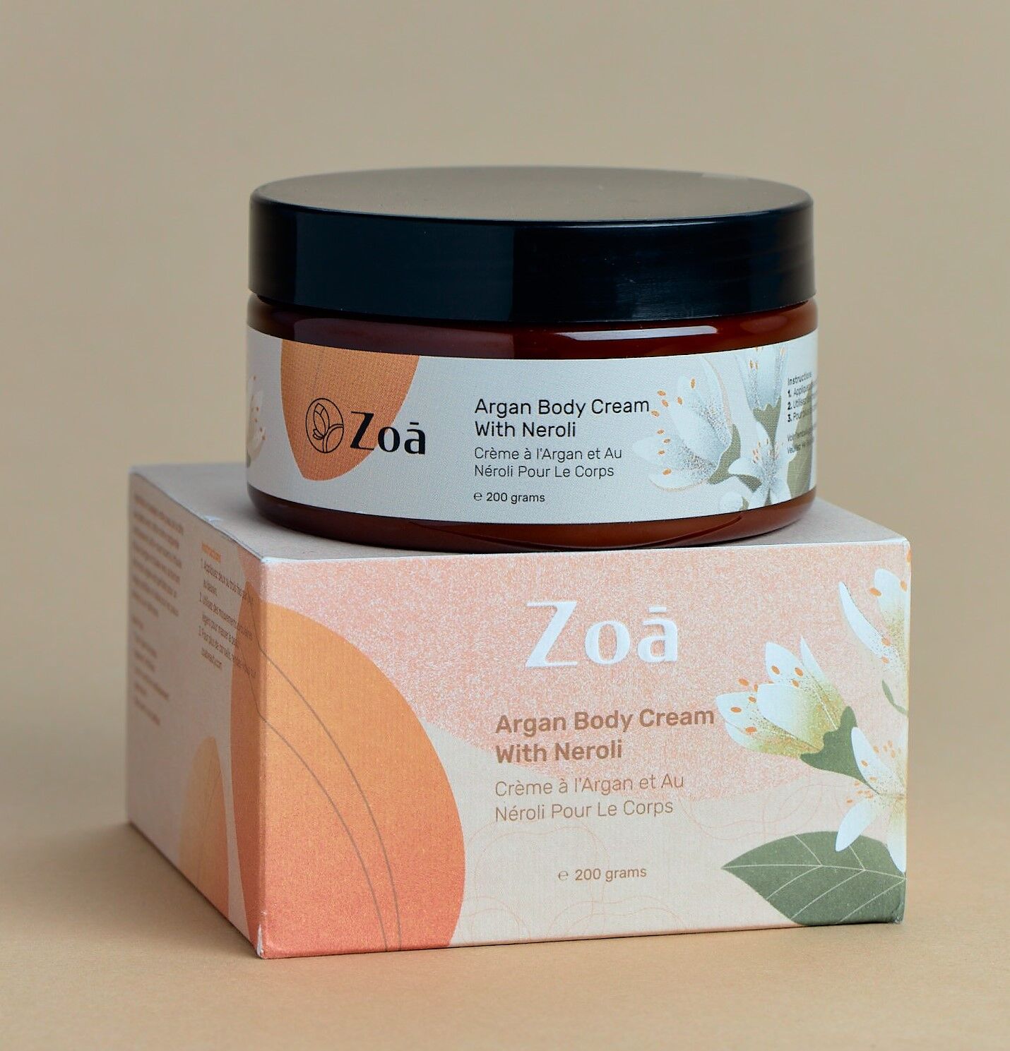 Crème À L'argan Et Au Néroli Pour Le Corps