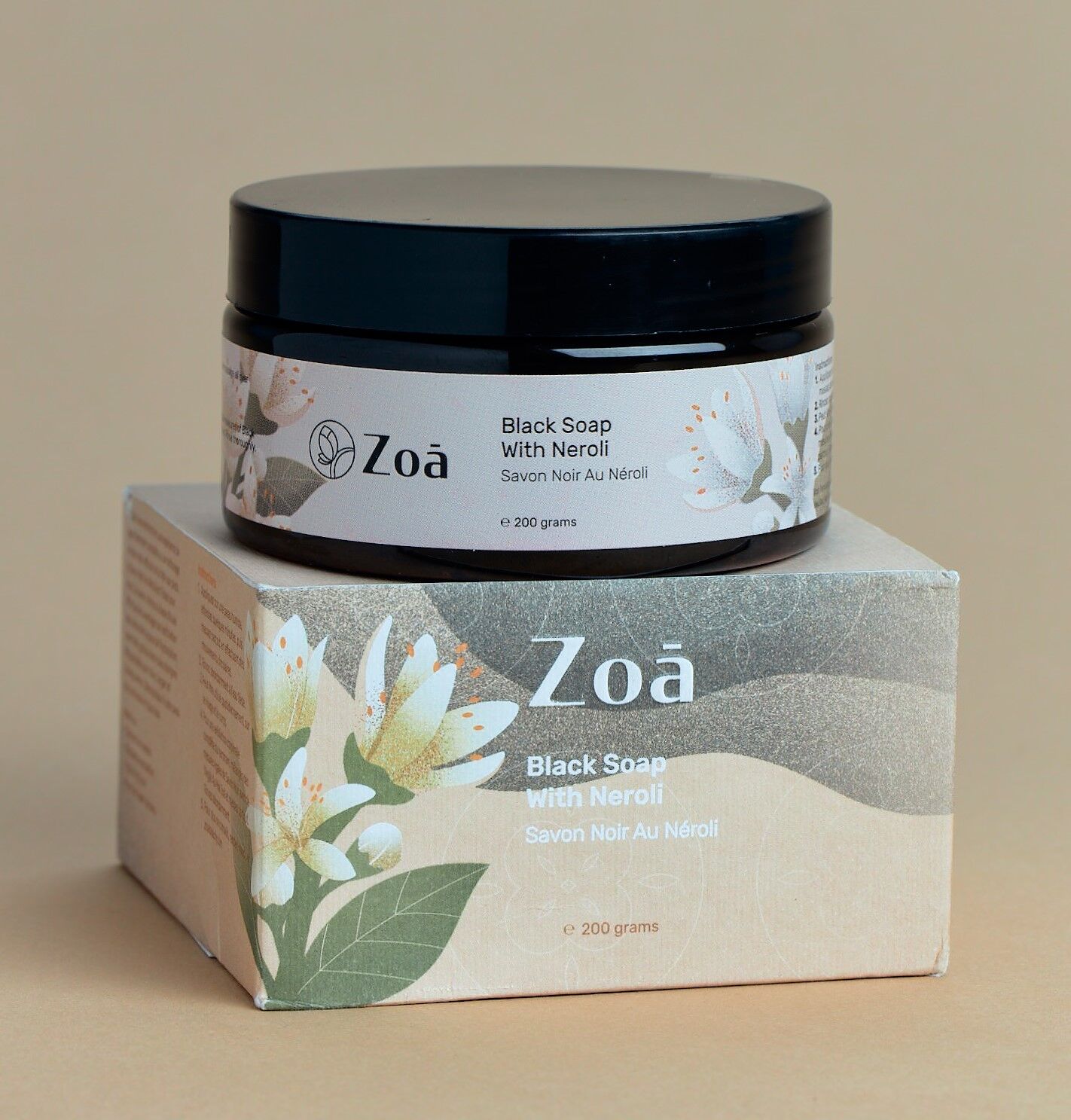 Zoā, Savon Noir Au Néroli