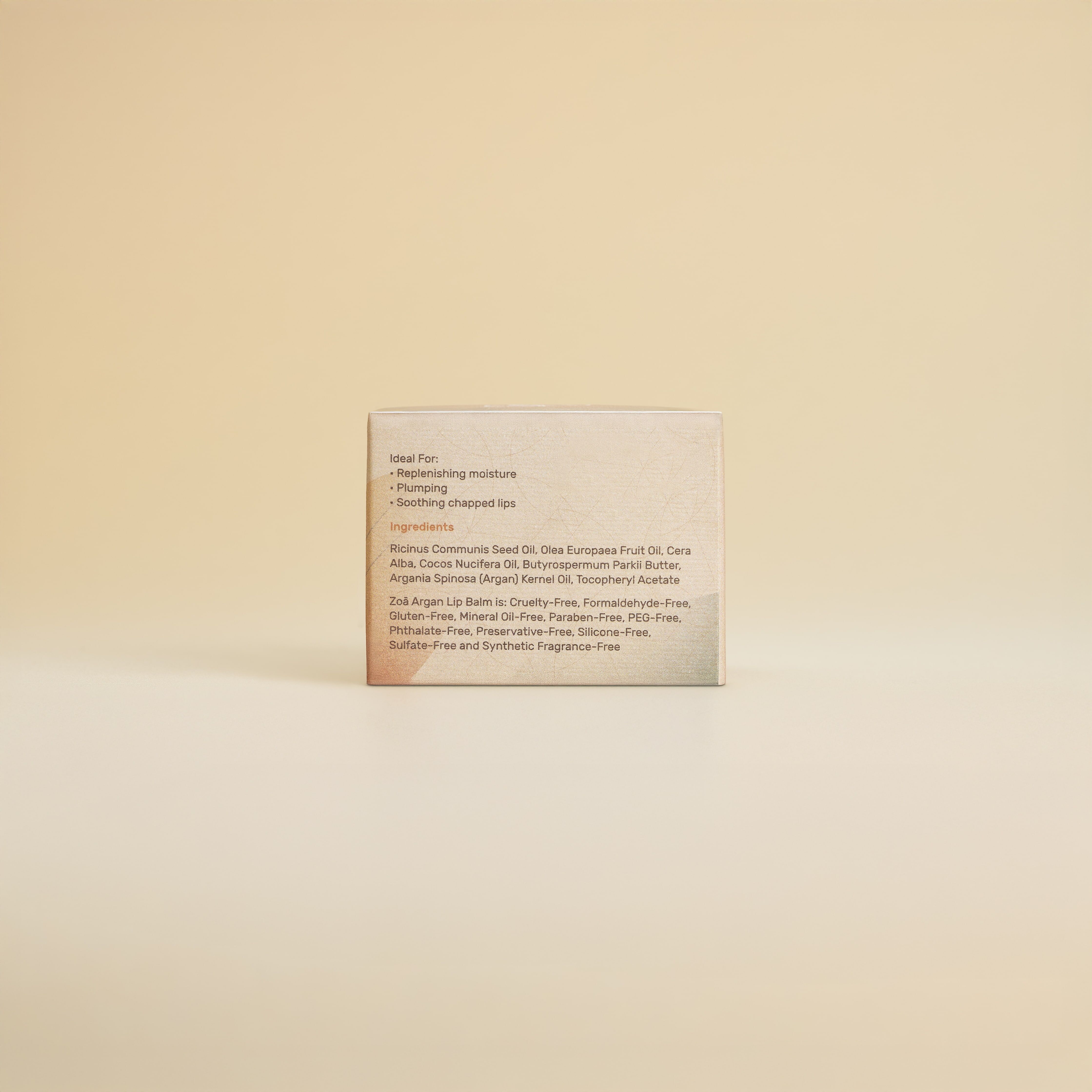 Le Baume à Lèvres à l'Argan