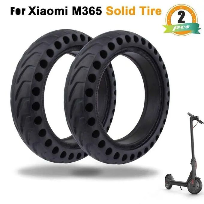 Universal Pneu Trotinette 8.5 Pouces pour Xiaomi M365/1s/pro 2 (2pcs) Avant + Arrière