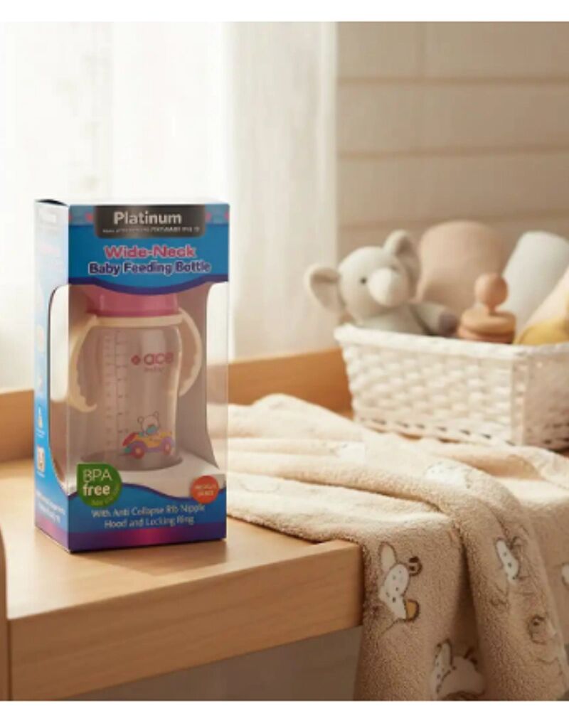 Ace Baby Biberon Large  320 ml avec mamelon à col large