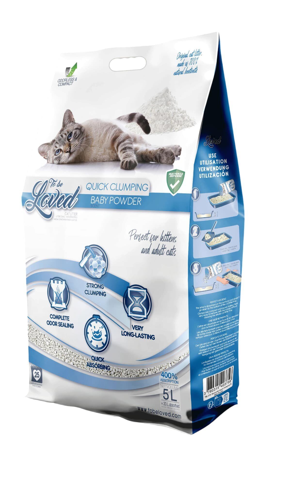 Churu Litiére Baby Powder 5L