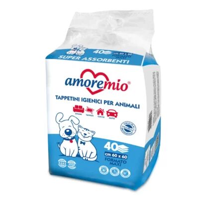 Amoremio Tapis Hygiénique 60x60 40 pcs.