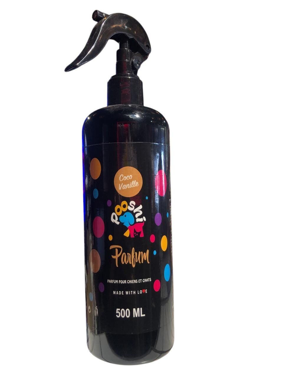 Parfum Pooshi Coco vanille 500 ML.