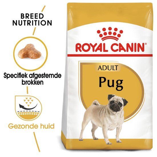 Croquettes Pour Chien - ROYAL CANIN - Pug Carlin Adulte 1.5KG thumbnail 1