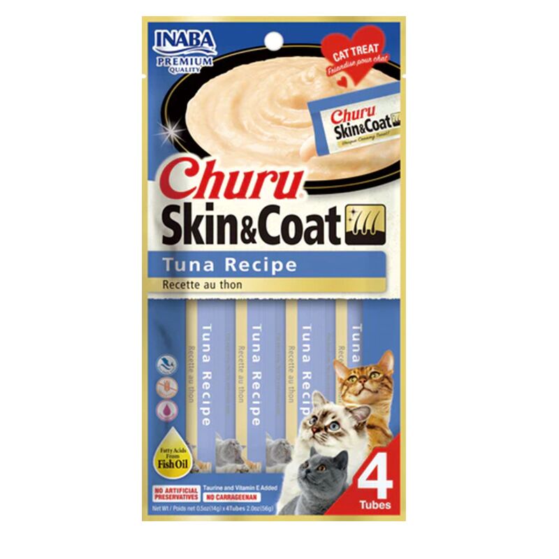 Churu Skin & Coat Saveur Thon - 4 Tube