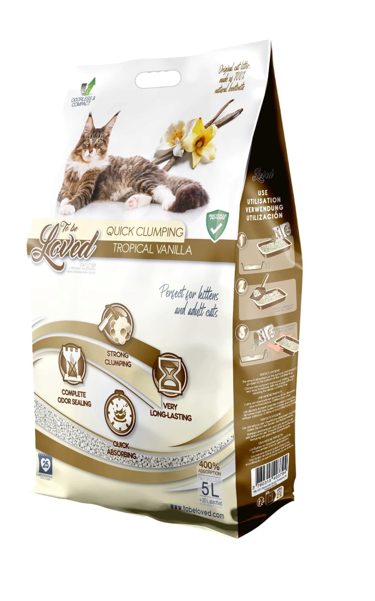 Litiére Tropical Vanilla 5L