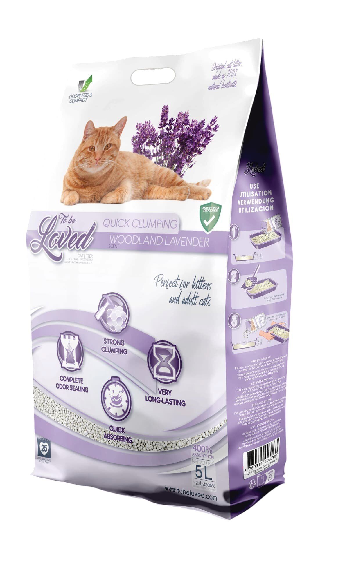 Litiére Woodland lavender 5L
