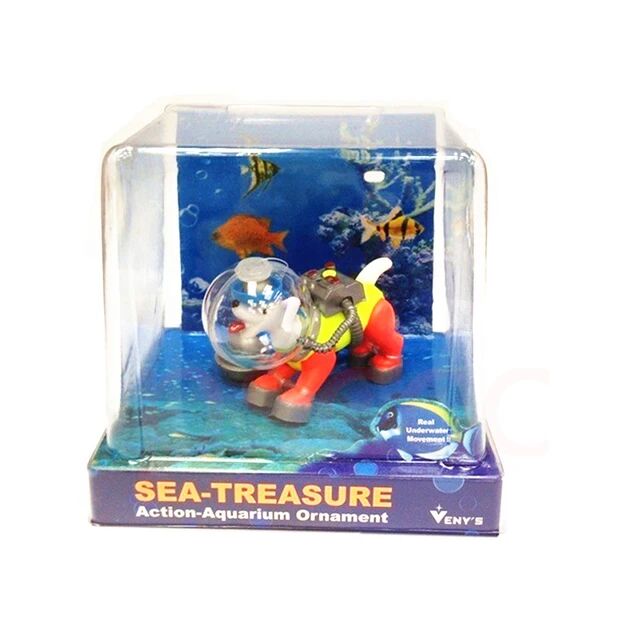 Décoration daquarium Chien