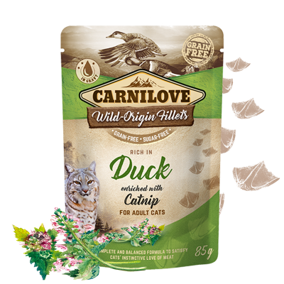 Carnilove cat pouch Duck 85g