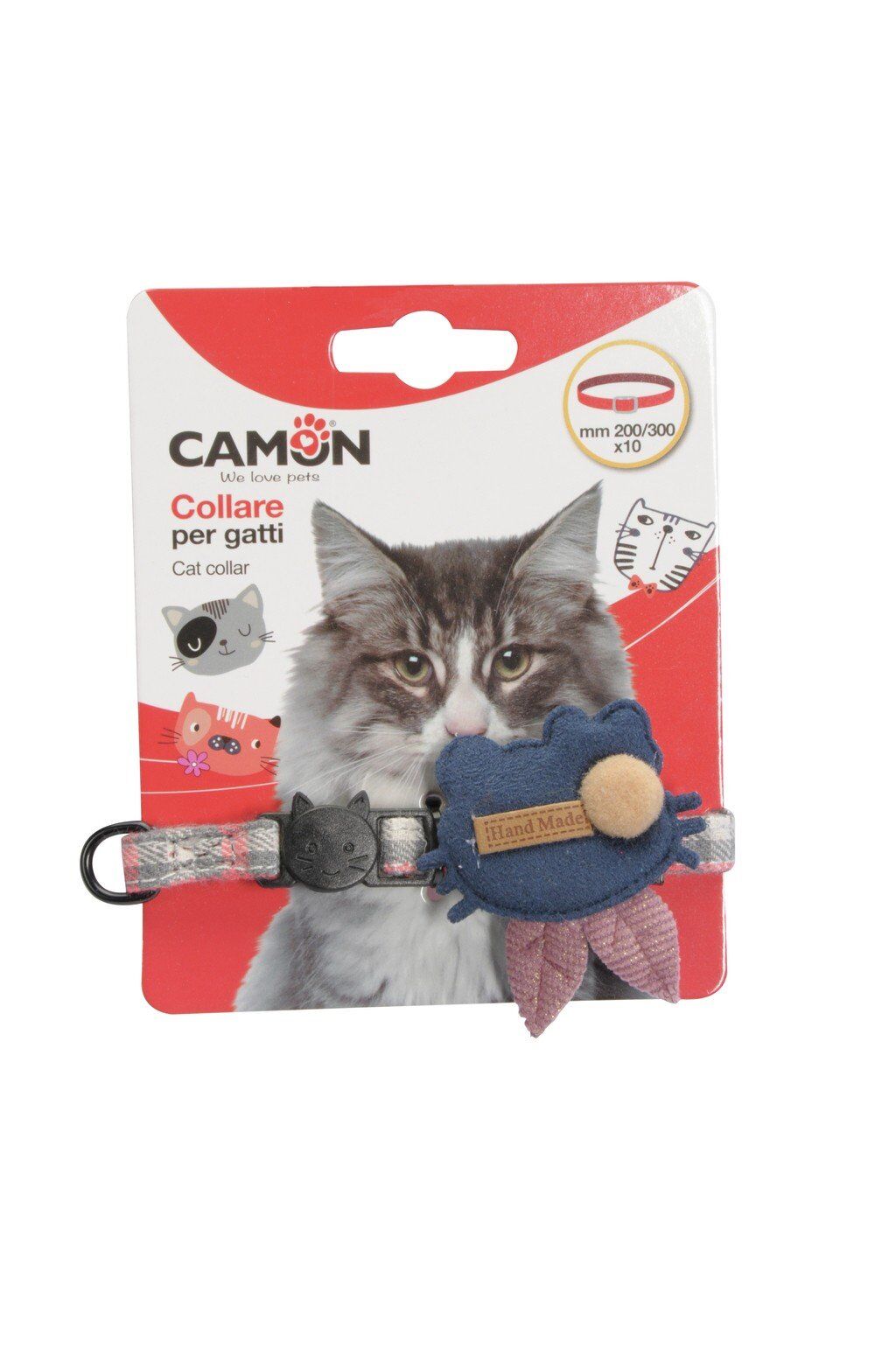 Decorated cat collars