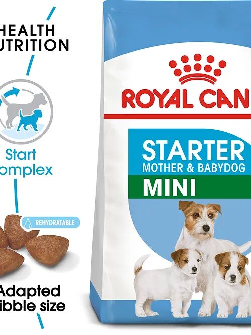 Croquettes pour chienne et chiot - Mini starter M&B 1 Kg - Royal Canin