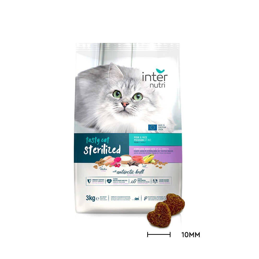 INTERNUTRI TASTY Cat Sterilized 3 kg