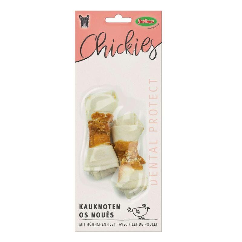 Os noué x2, poulet, M, 65g, blanc