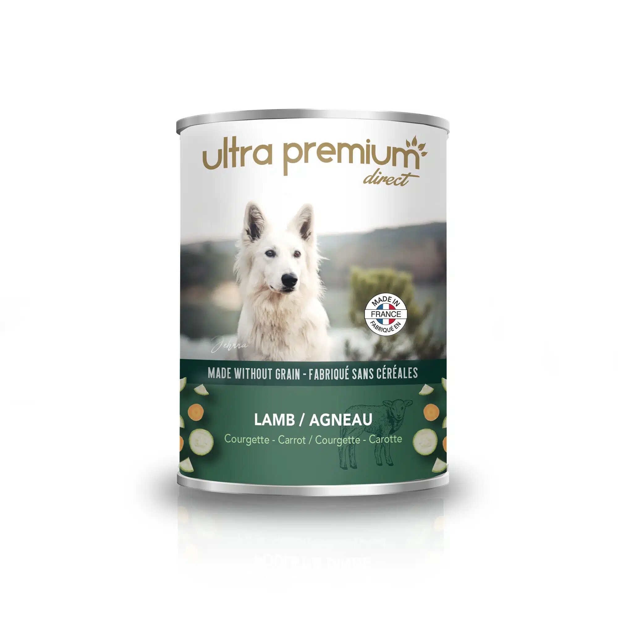 Ultra Premium Paté Pour Chien Terrine d’agneau sans céréales – 400gr