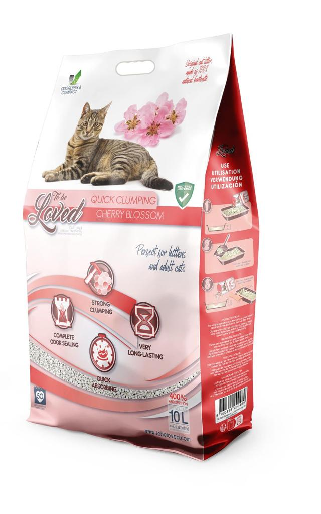 TOBELOVED Litiére Cherry blossom 10L