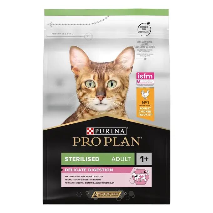 Pro Plan Croquette Pour Chat Stérilisé Au Poulet 1.5kg.