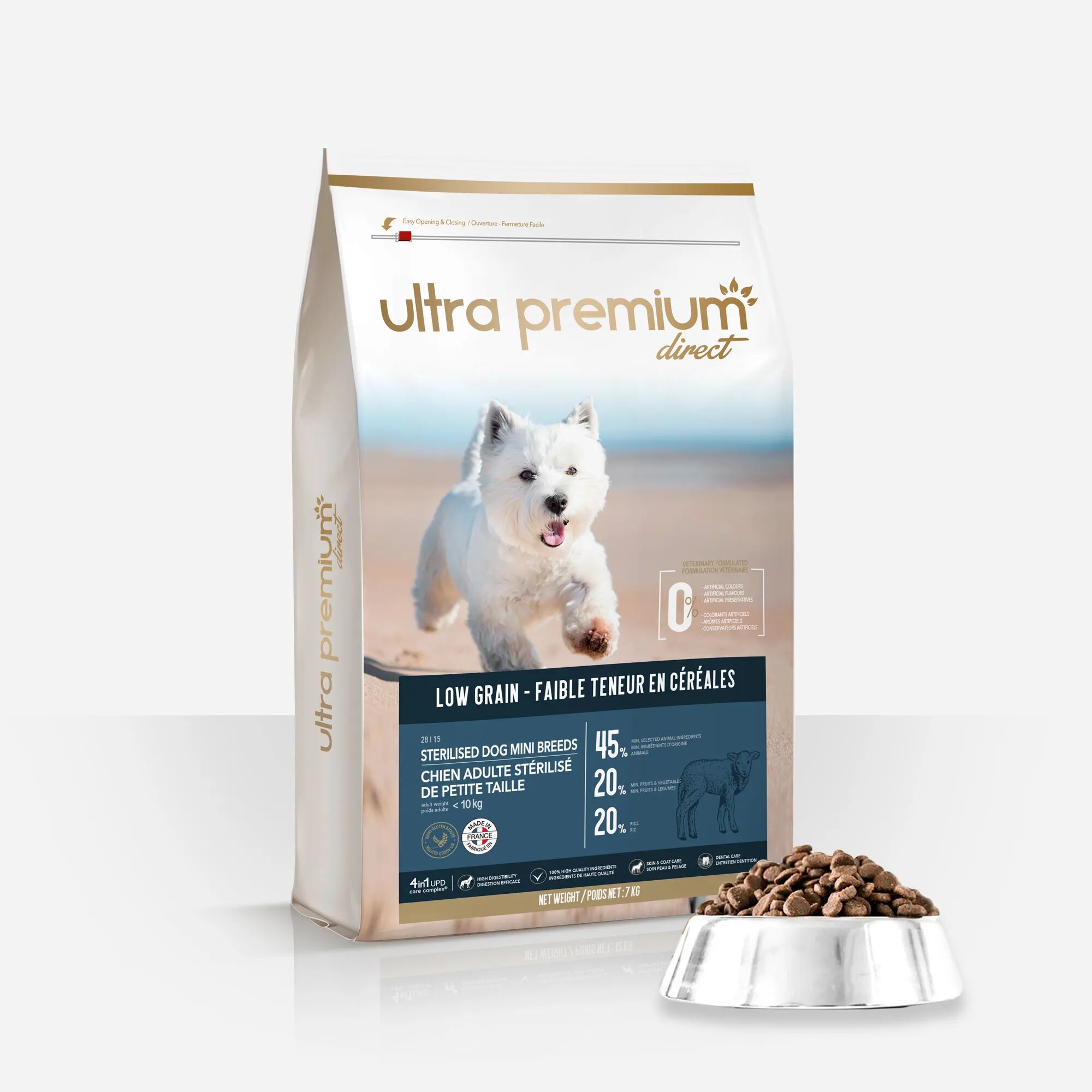 Ultra Premium Light - Croquettes Pour Chien Stérilisés De Petite Taille (<10kg) - 7kg