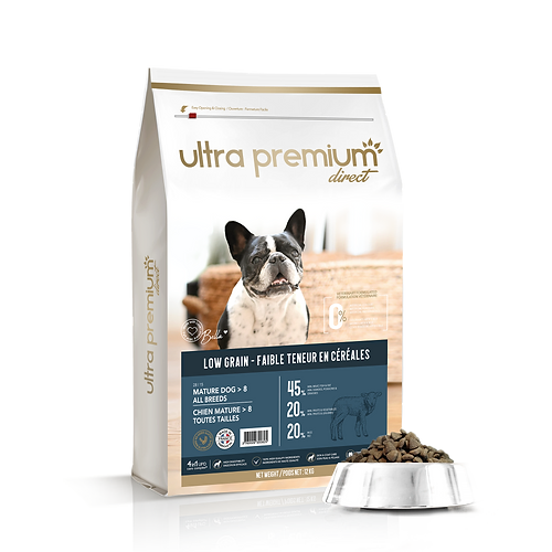 Croquettes Pour Chien Mature - Ultra Premium De Toute Taille.
