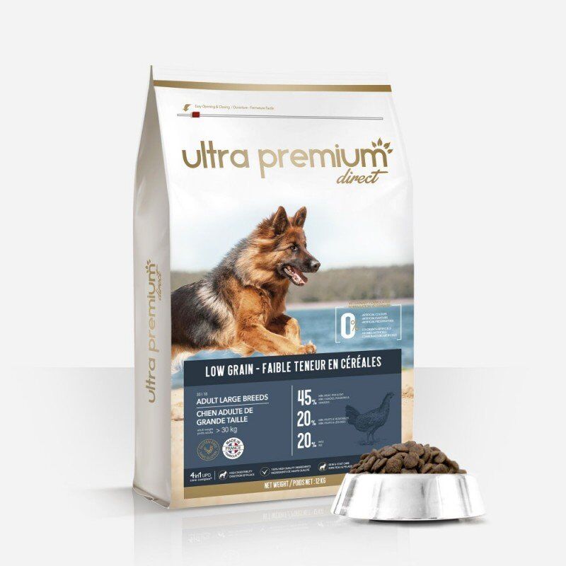 Croquettes Pour Chien Adulte De Grande Taille - Ultra Premium - 12 Kg