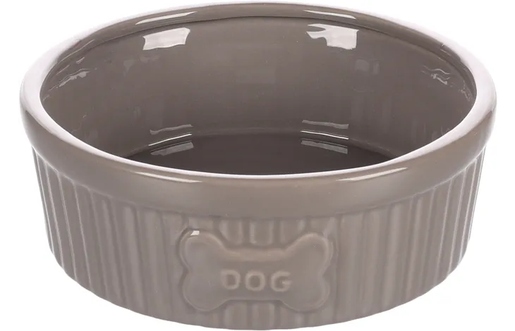 Gamelle Chien Mabel Ceramique Taupe 15cm 640ml / 518465