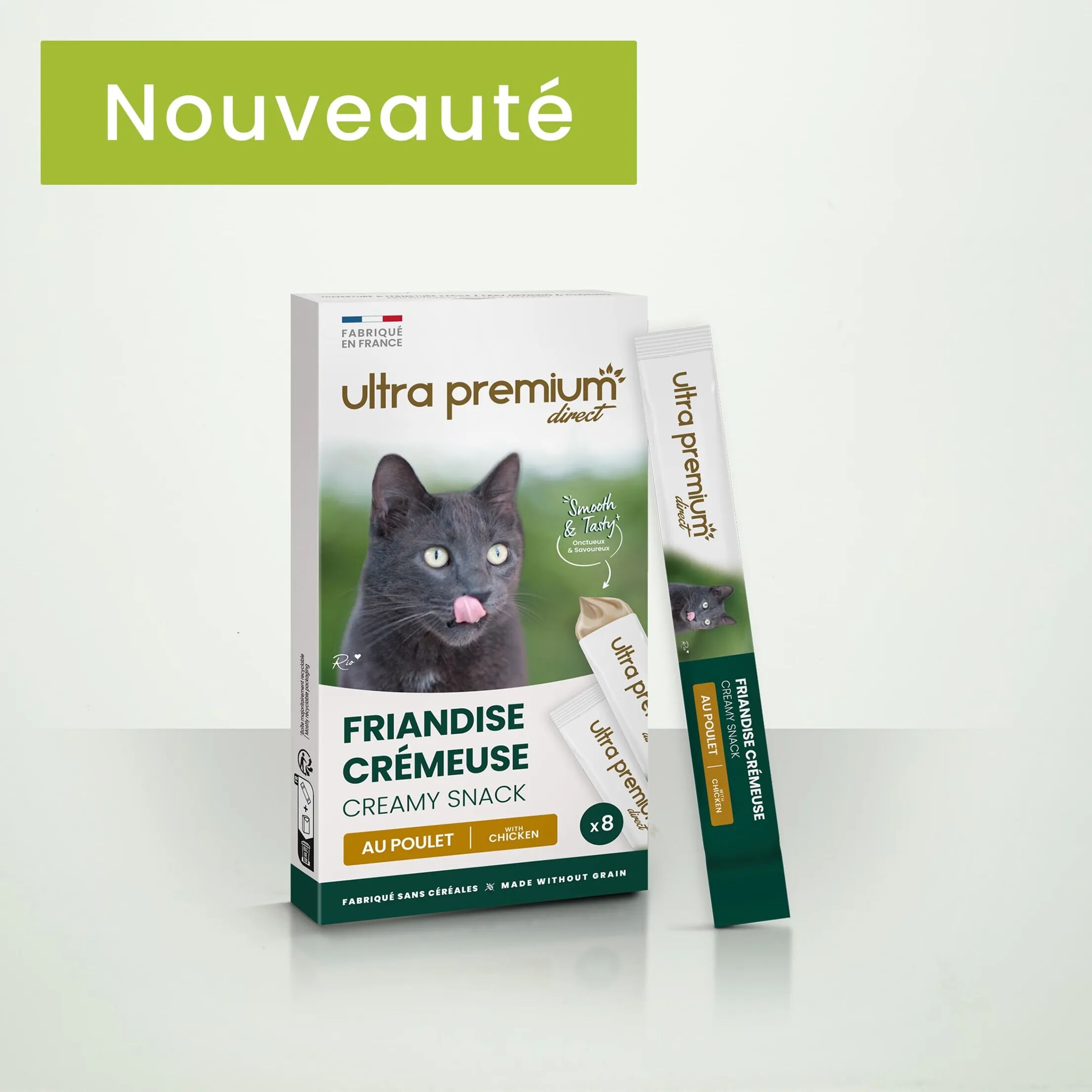 Ultra Premium Friandise crémeuse pour chat