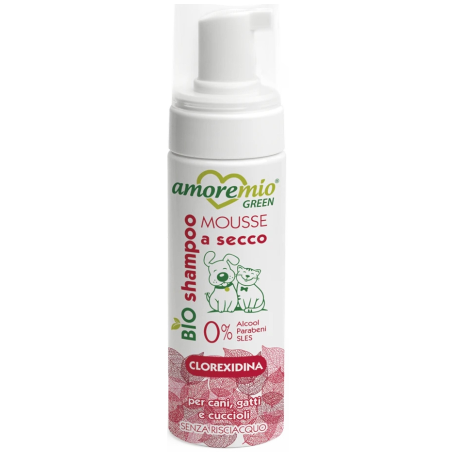 Amoremio Shampoing sec Clorexidina 200ml