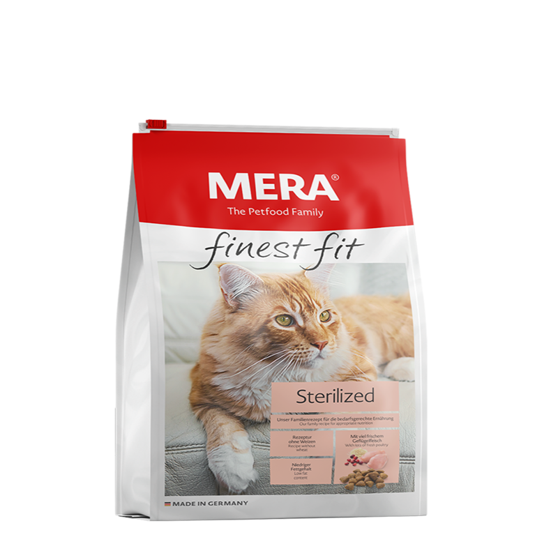 Croquettes Pour Chat Sterilise - Mera Finest Fit Sterilized 10kg