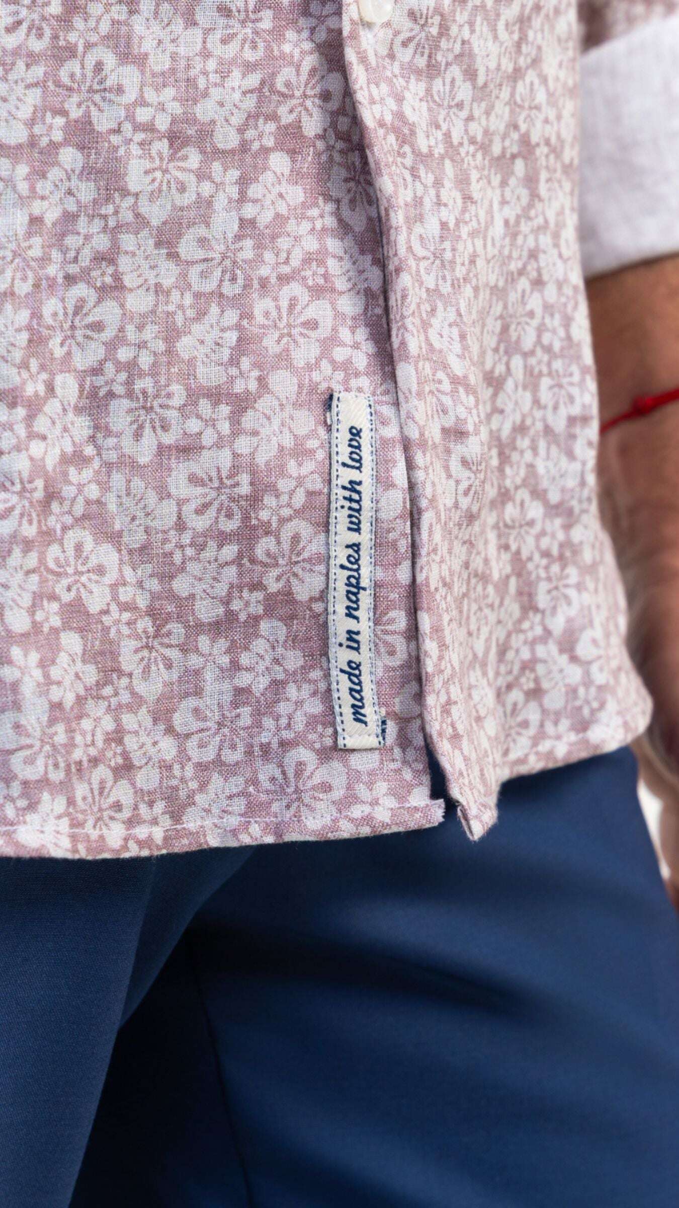 Fefe Floral Linen Shirt thumbnail 4