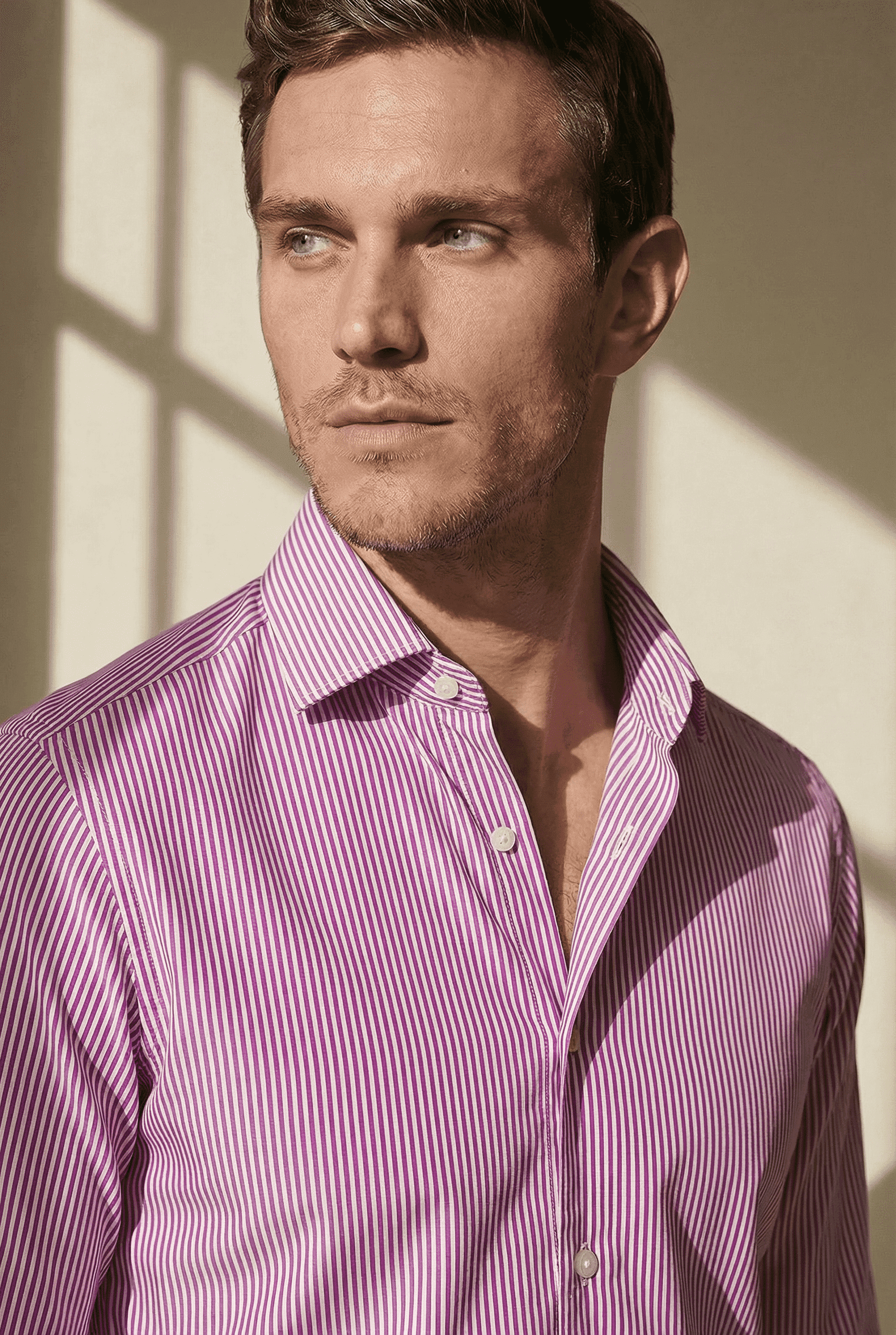 Tolentino – Pink Striped Italian Shirt