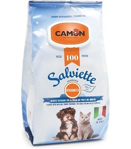 Lingettes Camon maxi taille Bergamote 100 pcs.