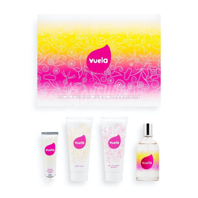 Eau Toilette + Lotion Corps 100 Ml + Bain 100 Ml + Crème Mains 30 Ml