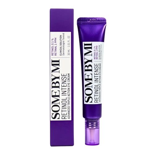 Crème Rétinol Intense pour les Yeux Triple Action Avancée