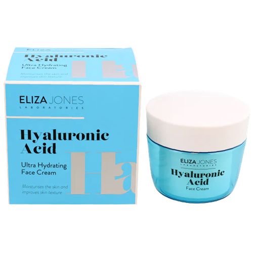 Crème de Jour à L'acide Hyaluronique, Ultra Hydratant - 50ml