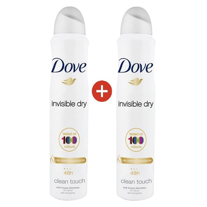 Duo Déodorant Spray Anti-perspirant Clean Touch - 250mlx2