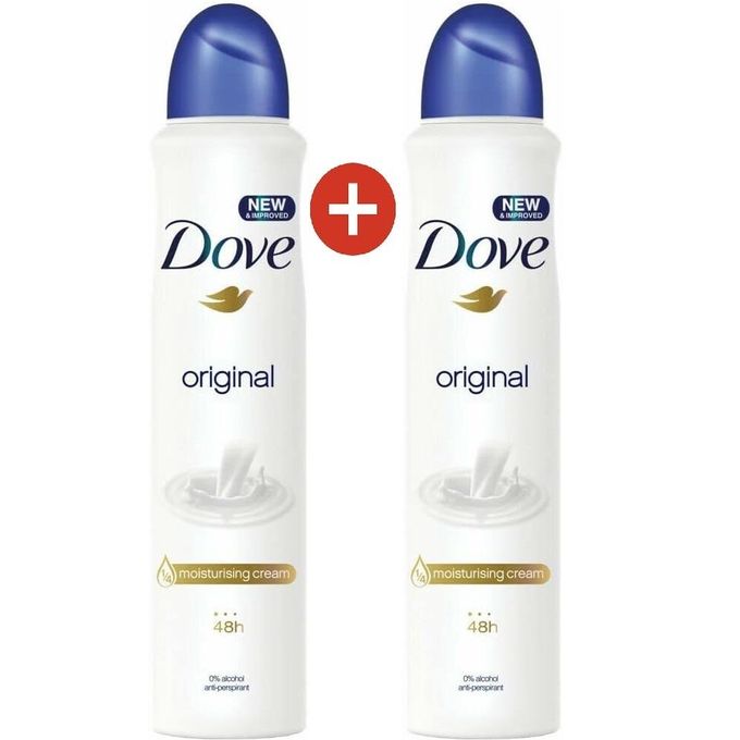 Duo Déodorant Spray Anti-perspirant Original -250mlx2