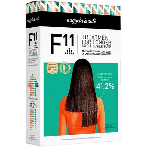  F11 Traitement Cheveux Plus Longs Accélère la Croissance des Cheveux Jusquà 41,2 %