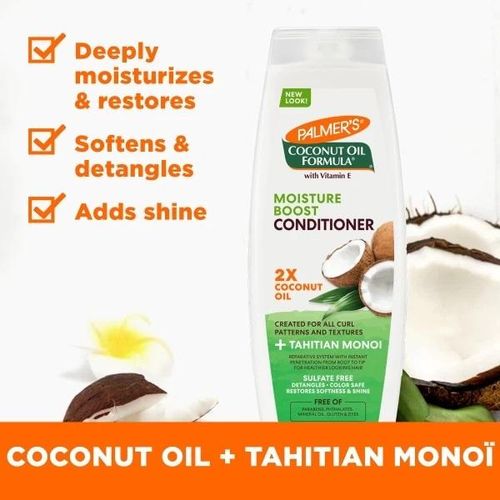 Revitalisant Hydratant Moisture Boost Coconut Oil - 400ml