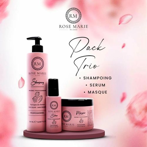 Rm Pack Trio Shampoing, Masque et Sérum - Figue Barbarie
