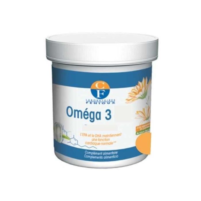 Oméga 3 Fonctions Cardiaque et Visuelle Normales - 90 Gélules