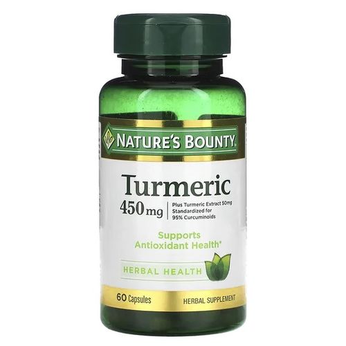 Turmeric (curcuma), 450 Mg, 60 Gélules 