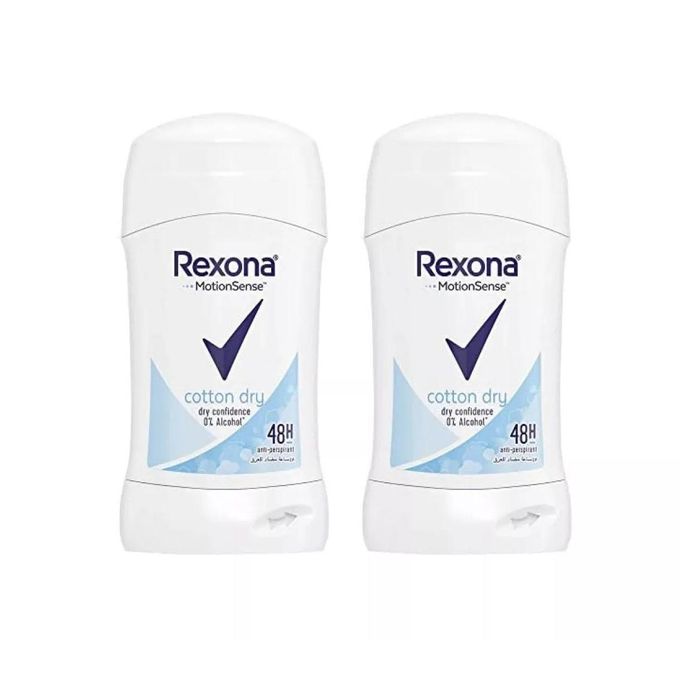 Duo Déodorant en Stick, Cotton Dry - 2 X 40g