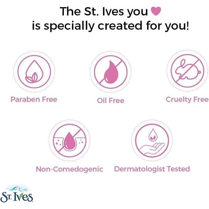 St Ives Scrub Désincrustant au Citron Rose et Mandarine, Peau Radieuse- 170g thumbnail 3