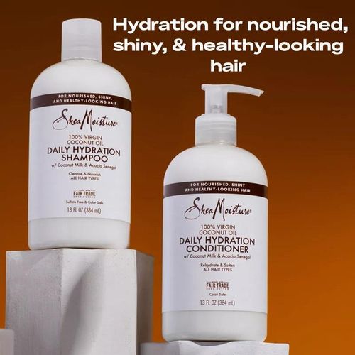 Shampoing & Après Shampoing Hydratation Quotidienne Huile de Coco
