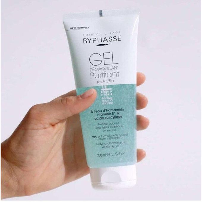 Gel Démaquillant Purifiant Tous Types de Peaux