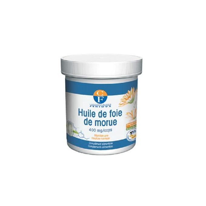 Huile de Foie de Morue 400mg - 120 Capsules