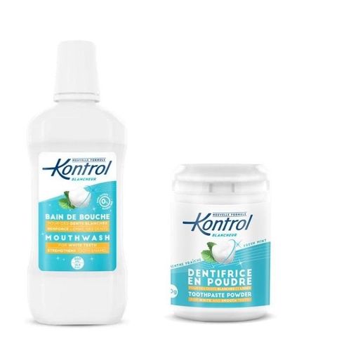 Dentifrice en Poudre + Bain de Bouche - Blancheur