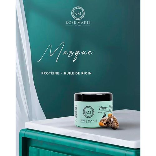 Masque Protéine Capillaire avec Huile de Ricin